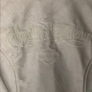 NWOT never worn fur lines Harley Davidson Coat